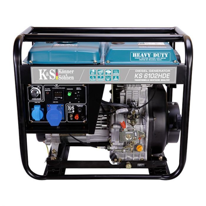 Генератор дизельний Konner&Sohnen KS 6102HDE