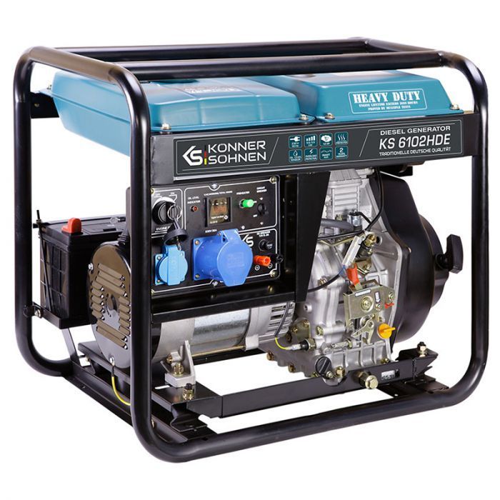 Генератор дизельний Konner&Sohnen KS 6102HDE