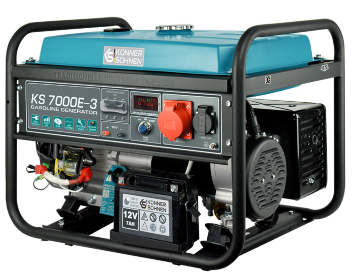Генератор бензиновий Konner&Sohnen KS 7000Е-3