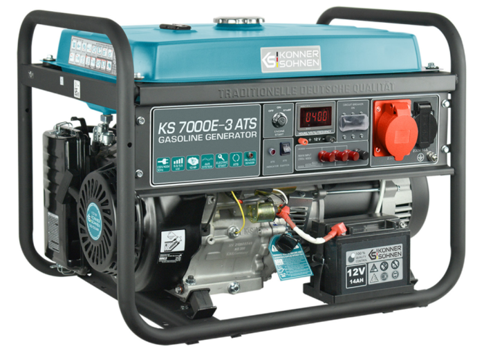Генератор бензиновий Konner&Sohnen KS 7000Е-3 ATS
