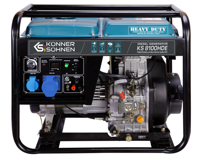 Генератор дизельний Konner&Sohnen KS 8100HDE
