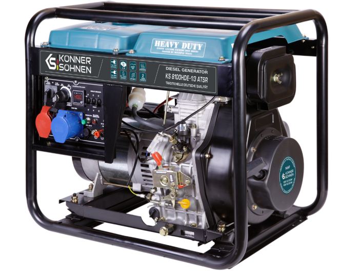 Генератор дизельний Konner&Sohnen KS 8100HDE-1/3 ATSR