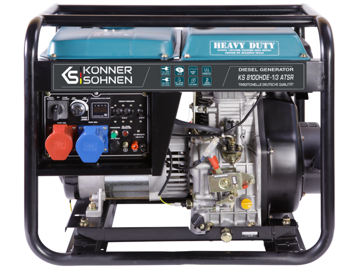 Генератор дизельний Konner&Sohnen KS 8100HDE-1/3 ATSR