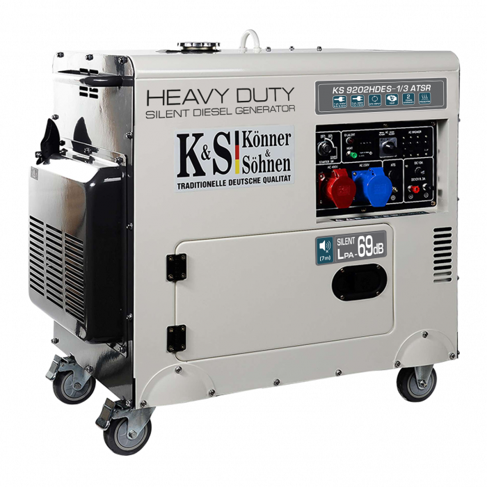 Генератор дизельний Konner&Sohnen KS 9202HDES-1/3 ATSR
