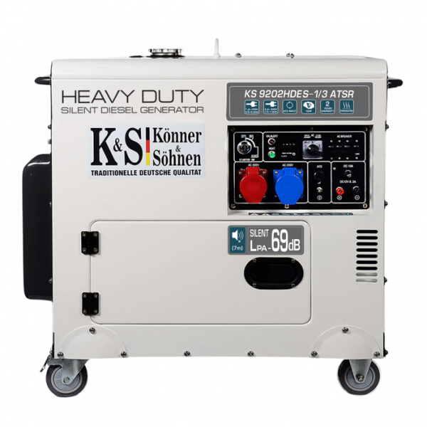 Генератор дизельний Konner&Sohnen KS 9202HDES-1/3 ATSR