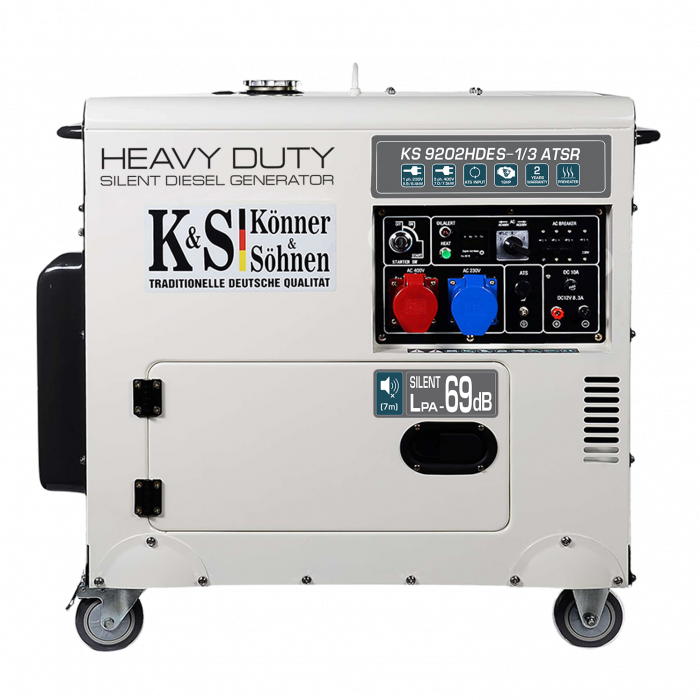 Генератор дизельний Konner&Sohnen KS 9202HDES-1/3 ATSR
