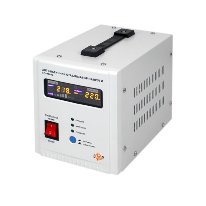 Стабілізатор напруги LogicPower LP-1750RD (1000Вт-7 ступ)