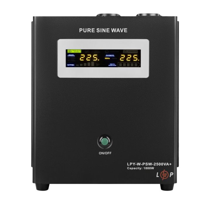 ДБЖ LogicPower 24V LPY-W-PSW-2500VA+(1800Вт)17A/31A для LiFePO4