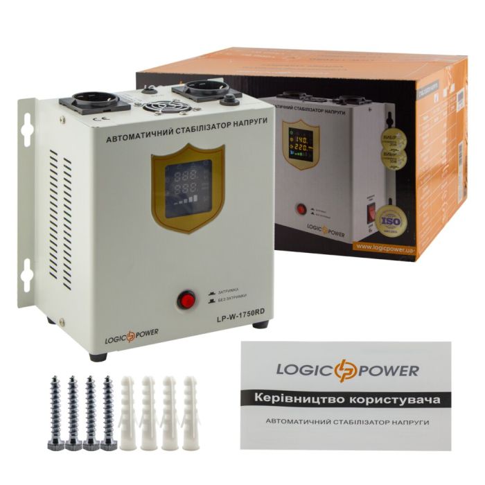Стабілізатор напруги LogicPower LP-W-1750RD (1000Вт-7 ступ)
