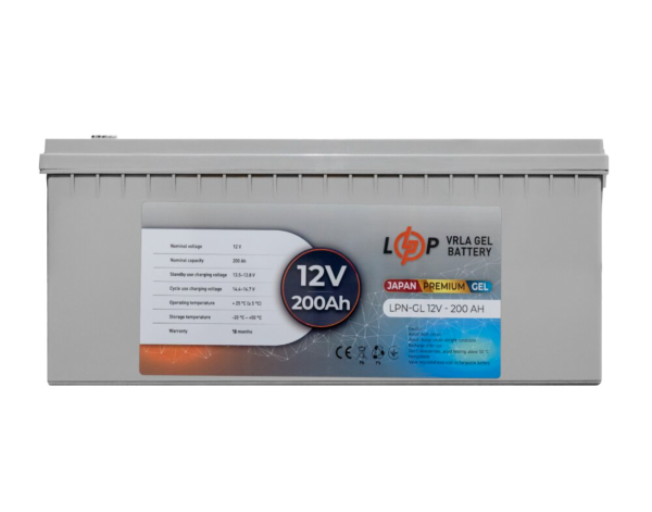 Аккумулятор гелевый LogicPower LPN-GL 12V-200 Ah