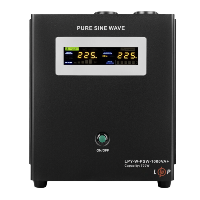 ДБЖ LogicPower LPY-W-PSW-1000VA+ (700Вт)