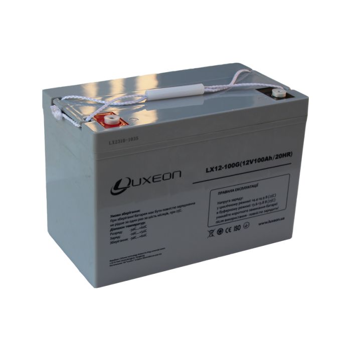 Акумуляторна батарея luxeon LX12-100G (GEL)