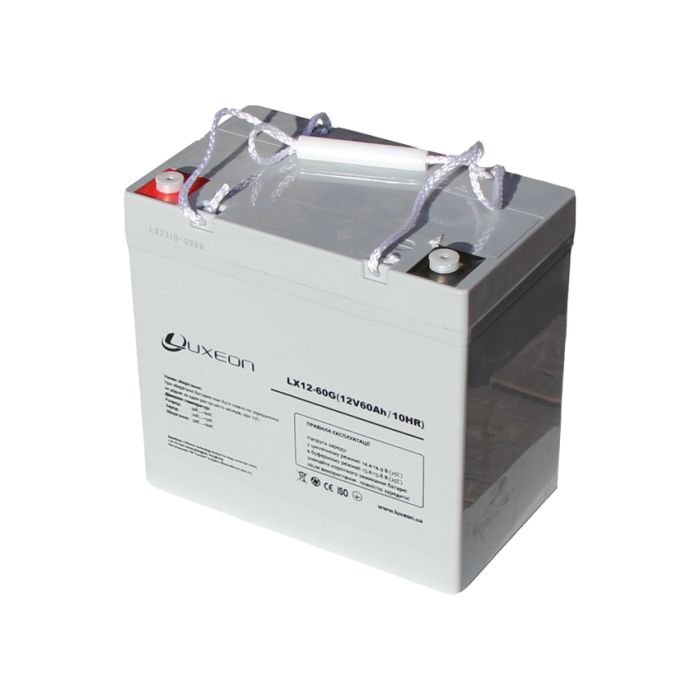 Акумуляторна батарея luxeon LX12-60G (GEL)