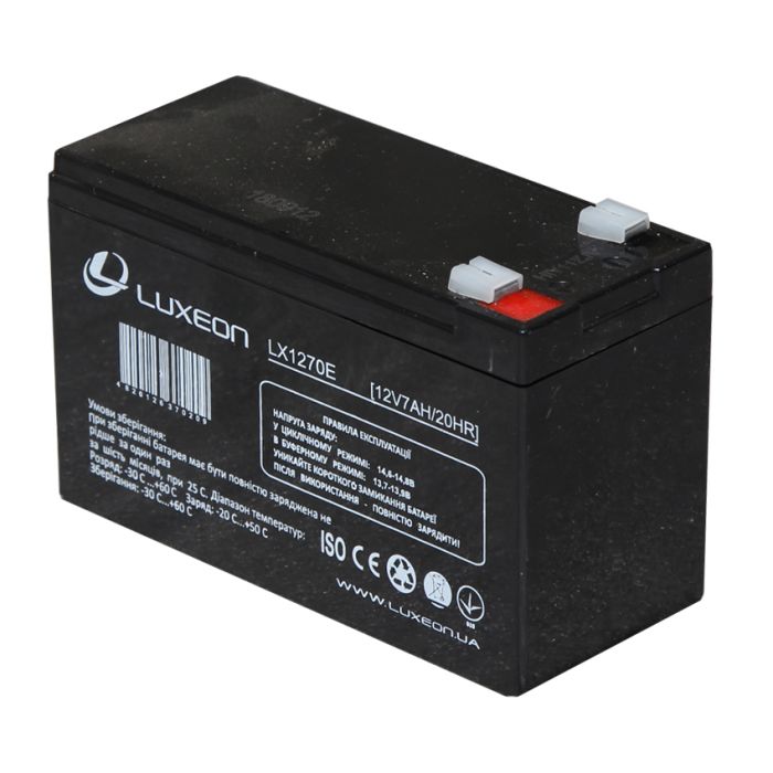 Акумуляторна батарея luxeon LX1270E