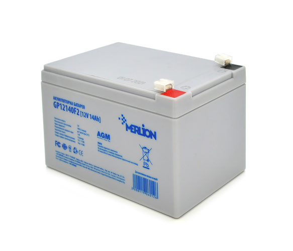 Акумуляторна батарея Merlion AGM GP12140F2 12V 14Ah