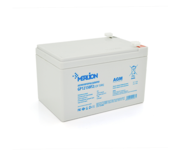 Акумуляторна батарея Merlion AGM GP12150F2 12V 15Ah