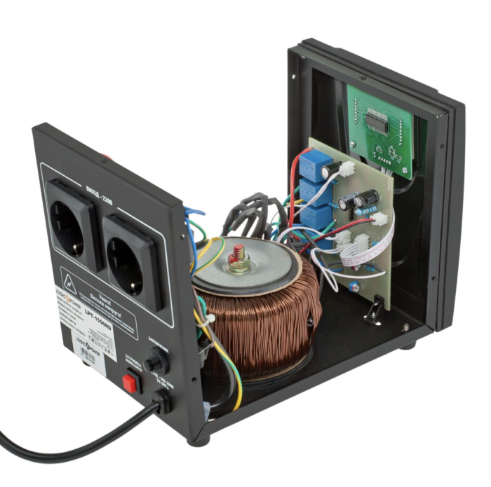 Стабілізатор напруги LogicPower LPT-1500RD BLACK (1050W)