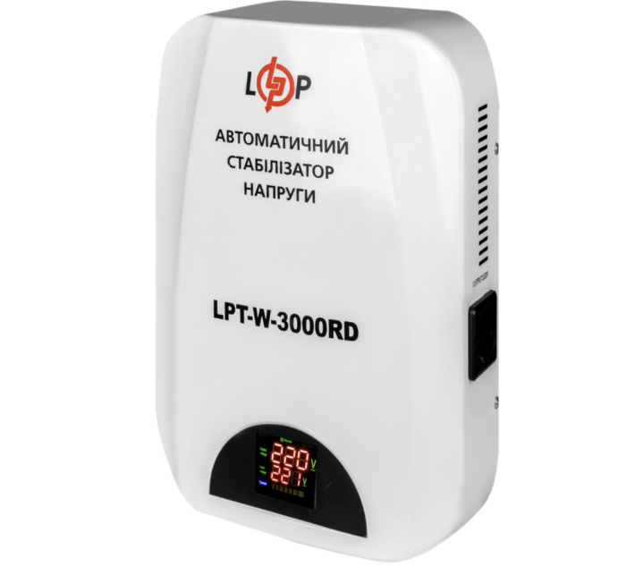 Стабілізатор напруги LogicPower LPT-W-3000RD (2100Вт)