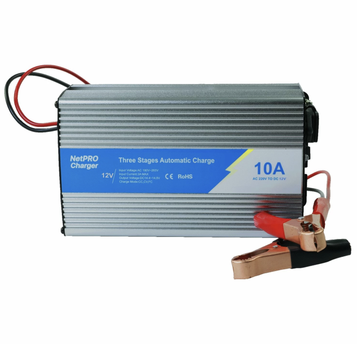 Зарядний пристрій NetPRO Charger BPC-1210 (12V/10A)