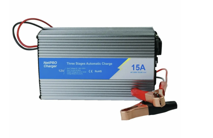 Зарядний пристрій NetPRO Charger BPC-1215 (12V/15A)