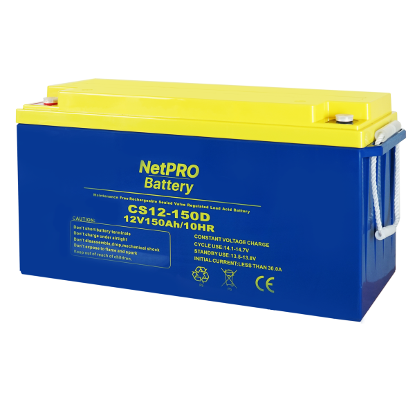 Акумуляторна батарея NetPRO CS 12V-150Ah AGM (Deep Cycle)
