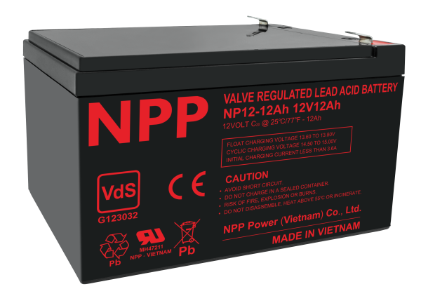 Аккумуляторная батарея NPP NP12-12Ah VdS
