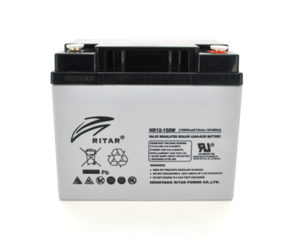 Аккумуляторная батарея Ritar AGM HR12150W 12V 40Ah