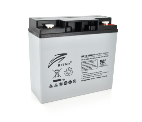 Аккумуляторная батарея Ritar AGM HR1288W 12V 22Ah