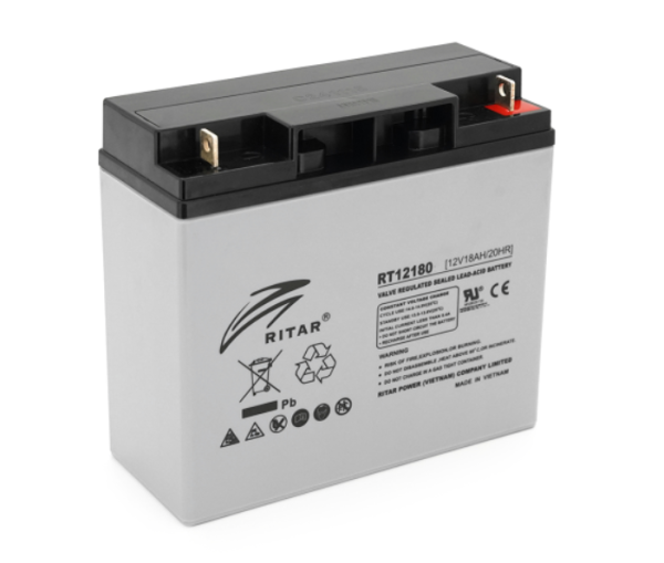Аккумуляторная батарея Ritar AGM RT12180GL5 12V 18Ah