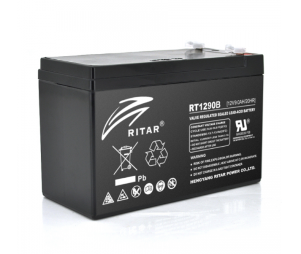 Аккумуляторная батарея Ritar AGM RT1290B 12V 9Ah