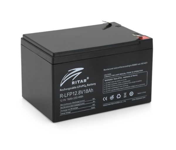 Литий-железо-фосфатный аккумулятор Ritar LiFePO4 12.8V 18Ah