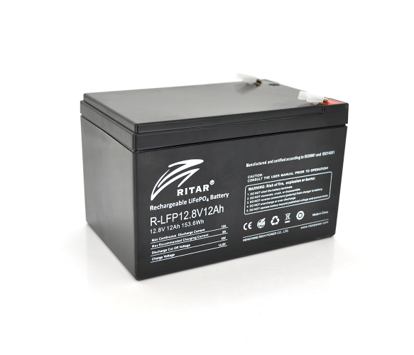 Литий-железо-фосфатный аккумулятор Ritar LiFePO4 12.8V 12Ah