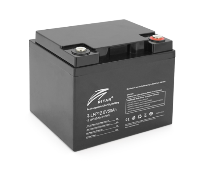 Литий-железо-фосфатный аккумулятор Ritar LiFePO4 12.8V 50Ah