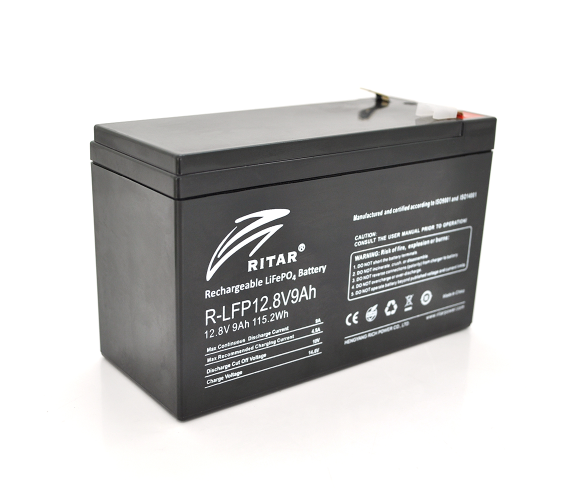 Литий-железо-фосфатный аккумулятор Ritar LiFePO4 12.8V 9Ah
