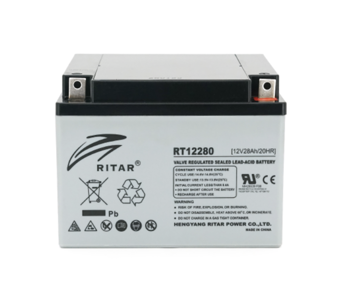 Акумуляторна батарея Ritar AGM RT12280 L5 12V 28Ah