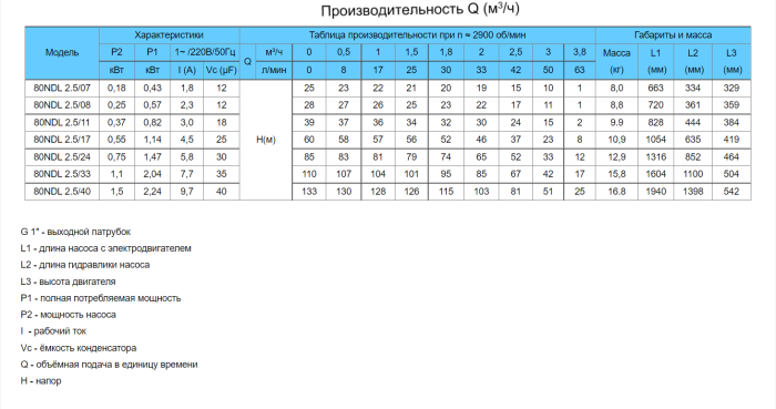 Насос свердловинний NEEDLE 80NDL2.5/33