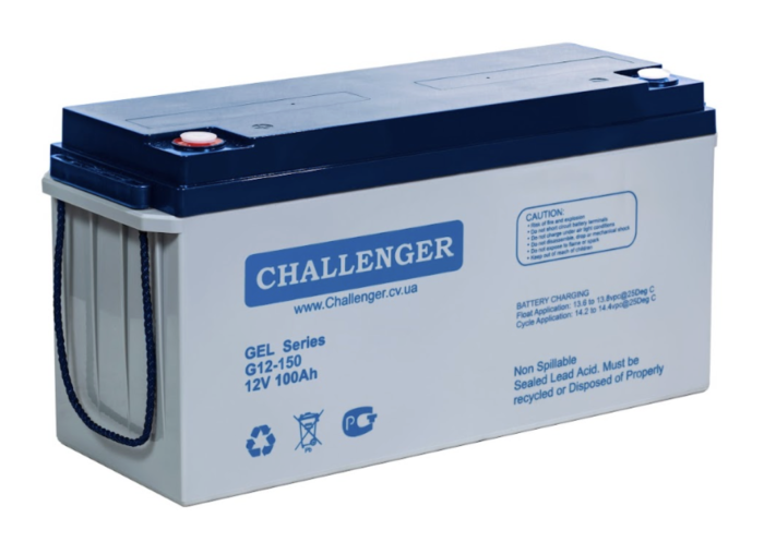 Гелевий акумулятор Challenger G12-150(GEL)