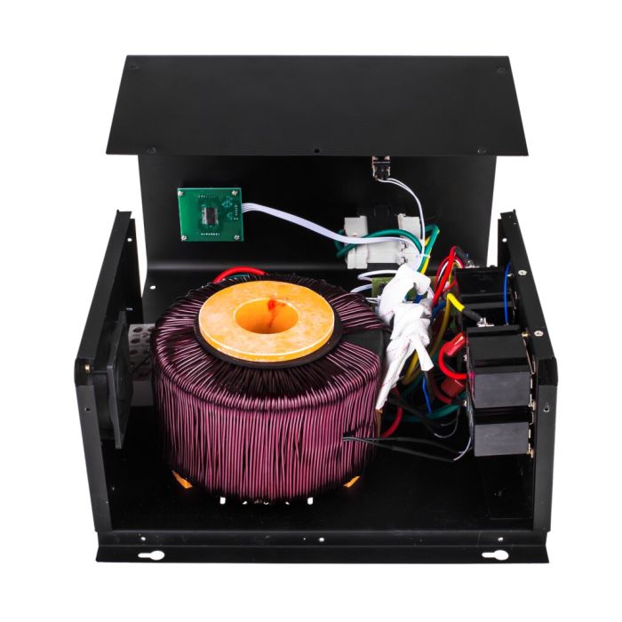 Стабілізатор напруги LogicPower LPT-W-10000RD BLACK (7000W)