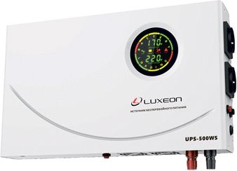 ДБЖ з правильною синусоїдою Luxeon UPS-500WS