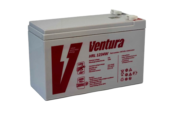 Акумуляторна батарея Ventura HRL 1234W (9Ah)