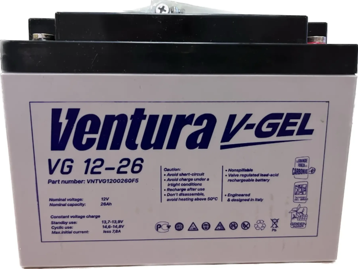 Акумуляторна батарея Ventura VG 12-26 Gel