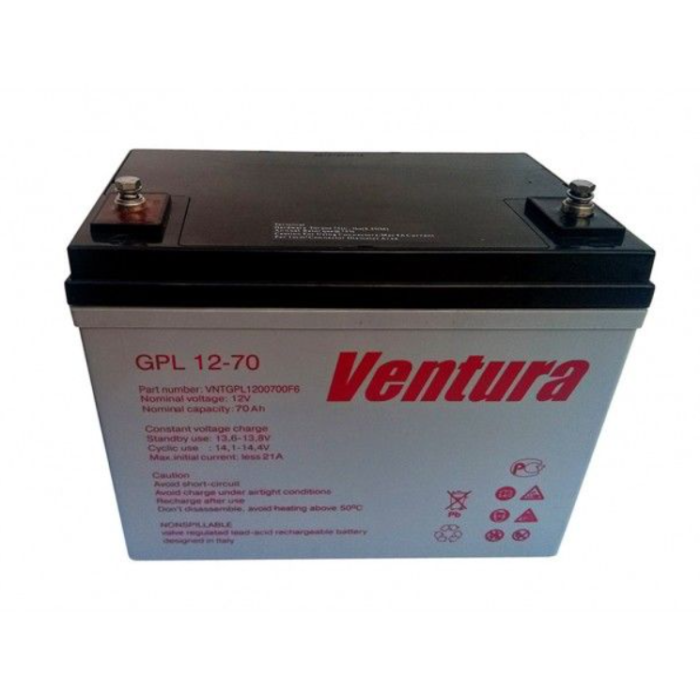 Акумуляторна батарея Ventura GPL 12-70 (AGM)