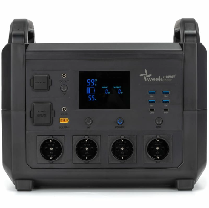 Портативна зарядна станція Weekender HBP1500